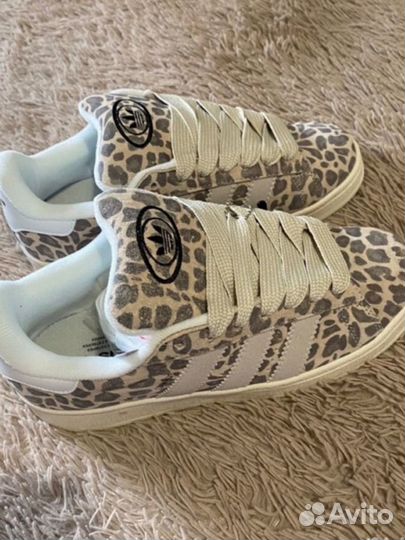 Кеды Adidas Campus 00s леопардовые (36-41)