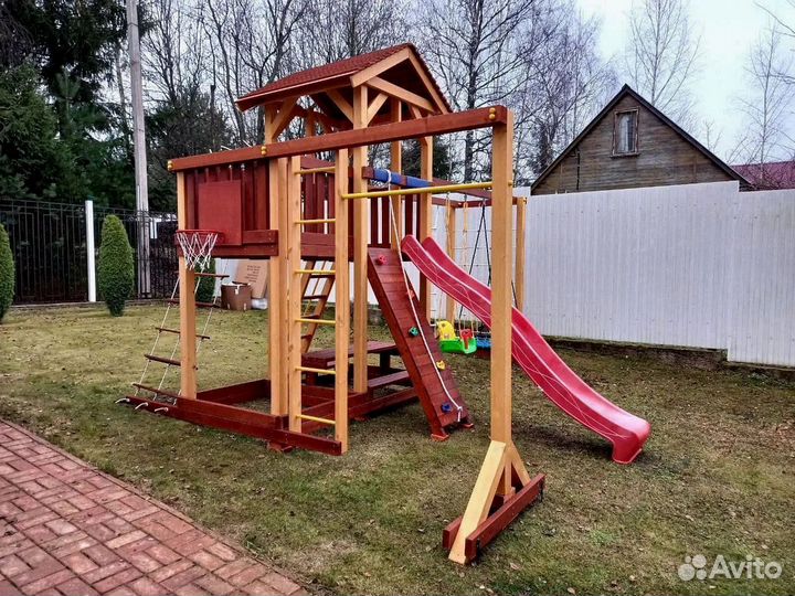 Детский уличный игровой комплекс для дачи
