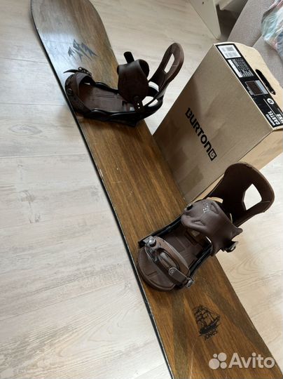 Сноуборд и крепления