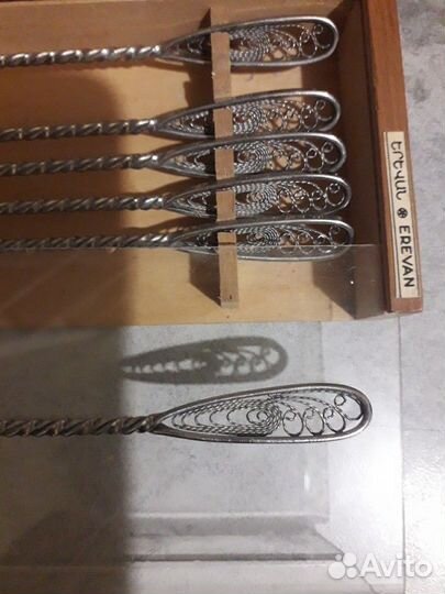 Ложка чайная с винтовой ручкой (фил