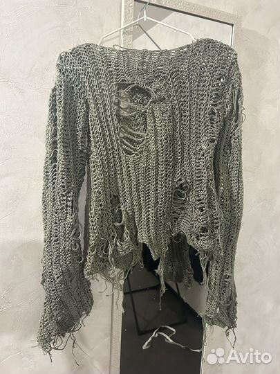 Вязаный топ