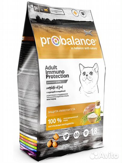 Сухой корм для кошек Probalace