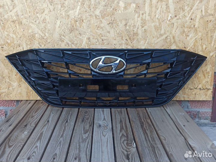 Решетка радиатора Solaris 2, с 2020, оригинал, б/у