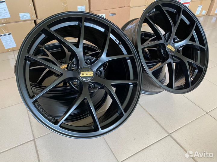 Диски литые Новые BBS R17. 5/114,3 Черные