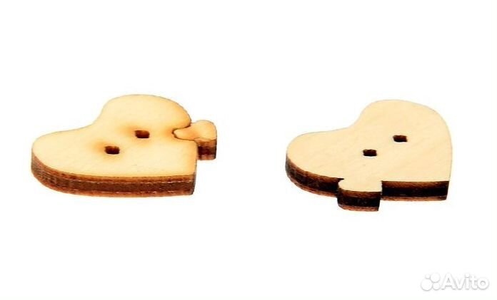 Заготовка для творчества пуговицы 10 шт