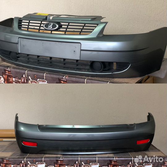 Бампер передний и задний priora1