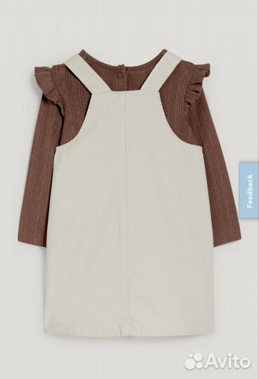 Платье сарафан для девочки 92