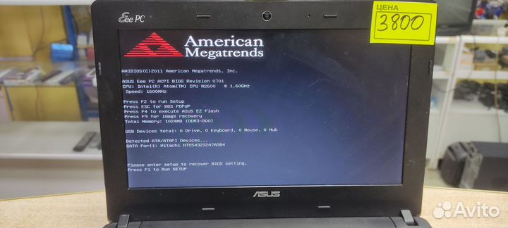 Нетбук asus x101ch