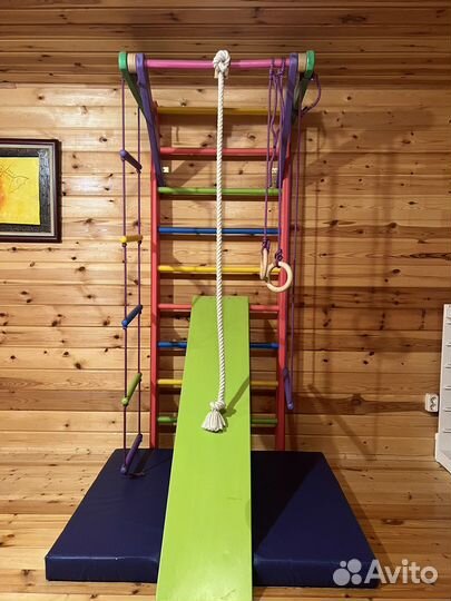 Детская шведская стенка бу