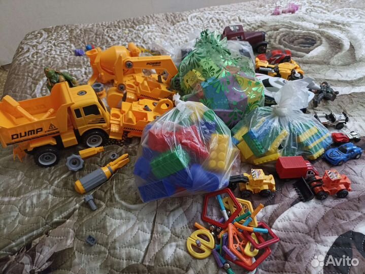 Детские машинки игрушки пакетом