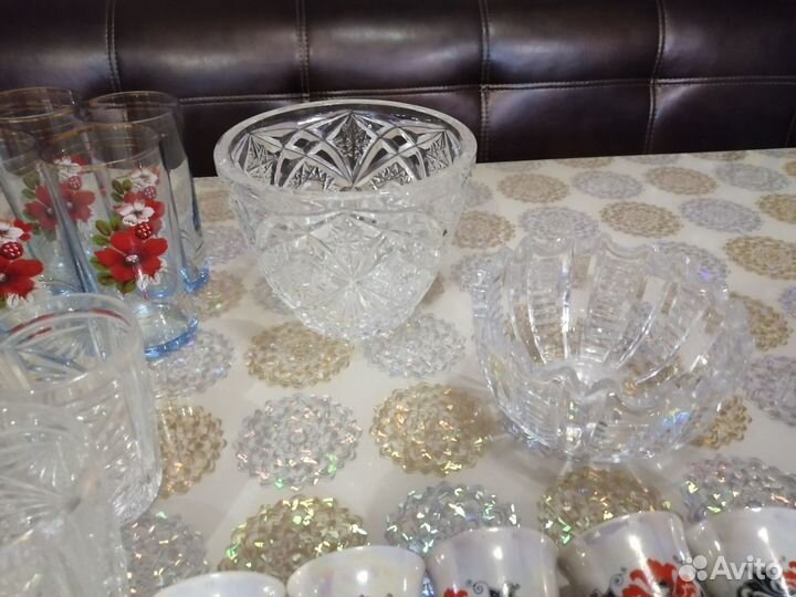 СССР хрусталь, стекло, фарфор