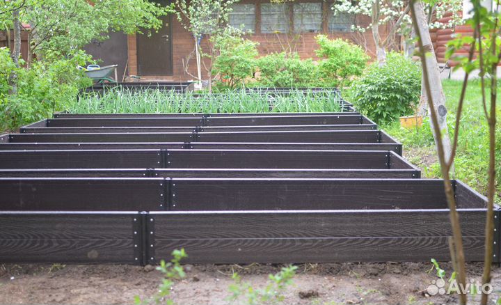 Грядки из террасной доски