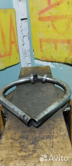 Колени глушителей мотоцикла Ковровец К 175