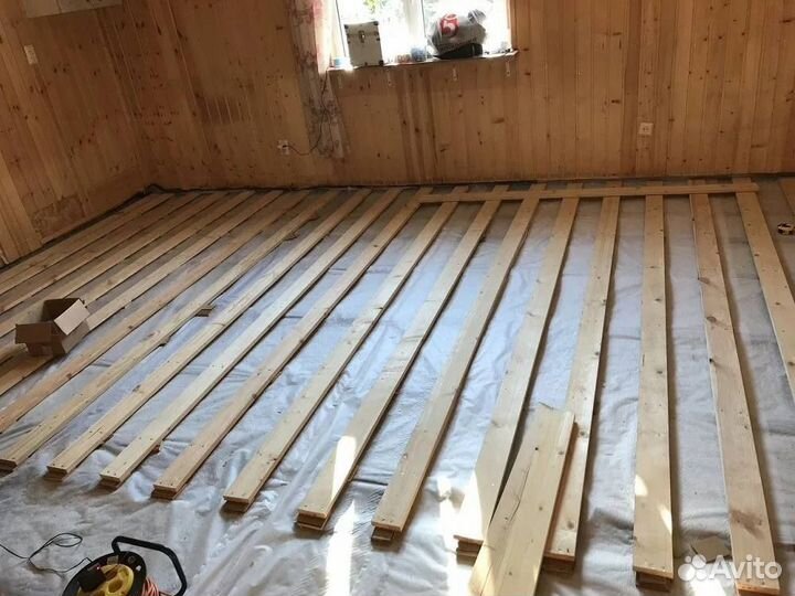 Ремонт и замена полов