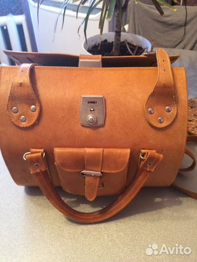 Сумка кожаная