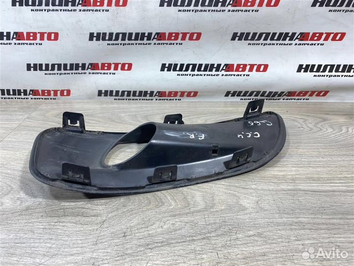 Решетка противотуманной фары правая Ситроен С4 Б7