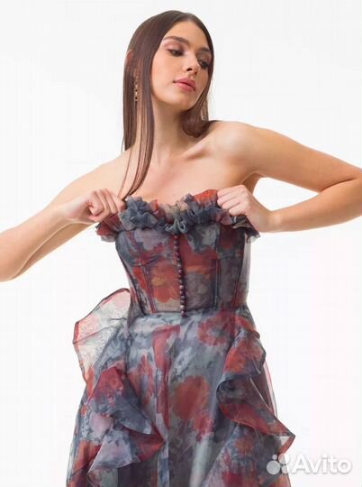 Платье вечернее шифоновое (Арт.34872)