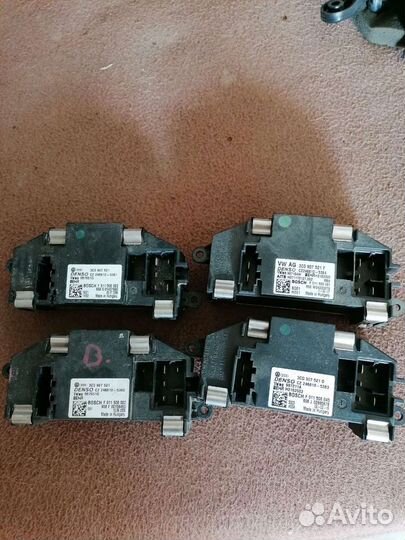 Резистор отопителя Фольксваген Гольф плюс 2012г