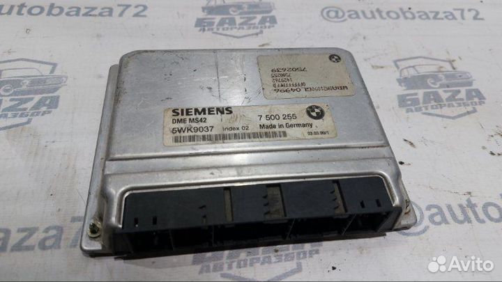 Блок управления двигателем Bmw 7-Series E38 M60B30