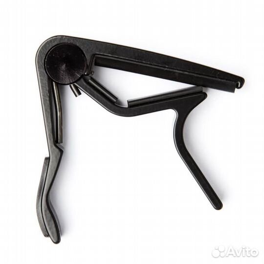 Каподастр для гитары Dunlop 84FB Trigger Flat Blac