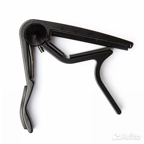 Каподастр для гитары Dunlop 84FB Trigger Flat Blac