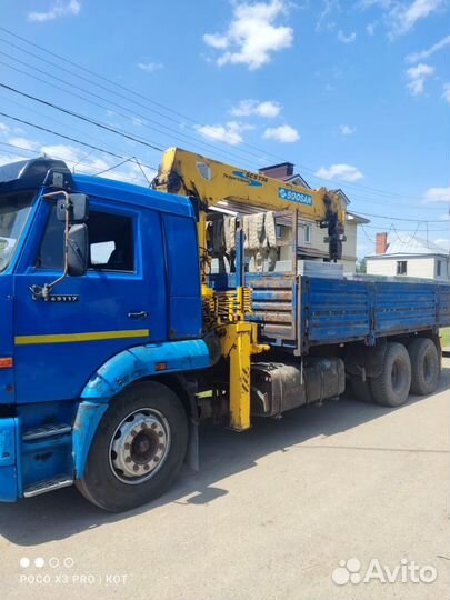 КАМАЗ 65117 с КМУ, 2013