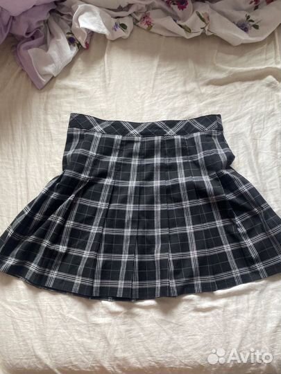 Юбка в клетку