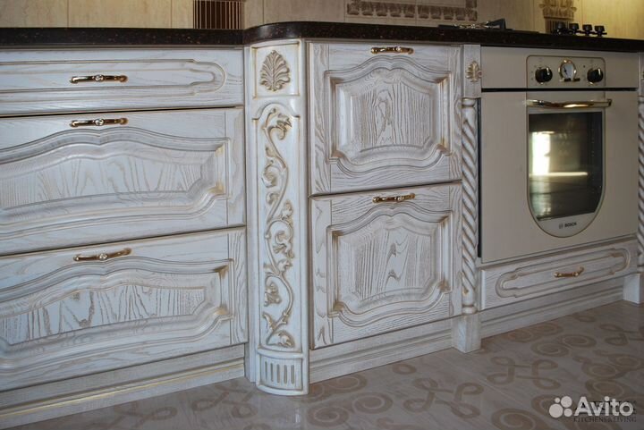 Кухни на заказ, Ясень, цвет 