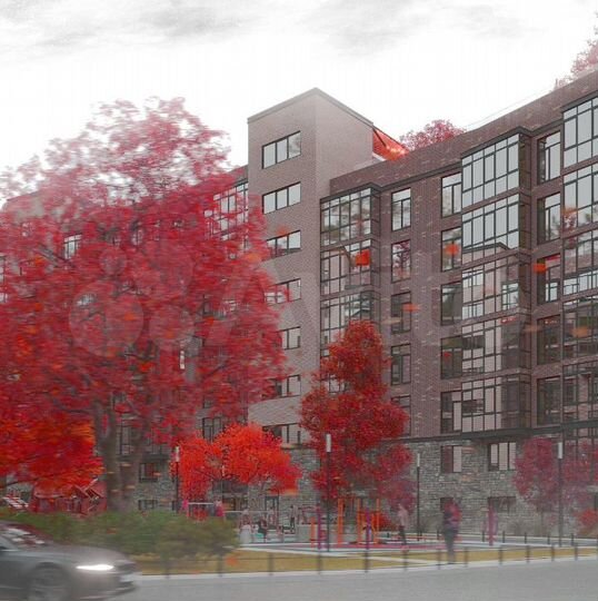 2-к. квартира, 54,5 м², 2/7 эт.