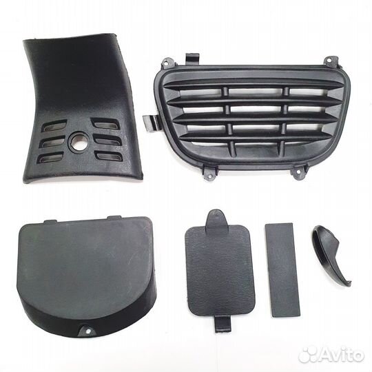 Комп-кт пластика Honda Joker 50/90 черные элементы