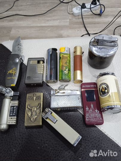 Лот Зажигалок 12 шт ссср,Россия, Китай