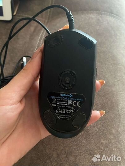 Игровая мышка logitech g102