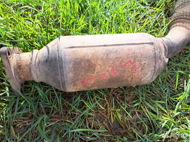 Приёмная труба Audi A6 C6