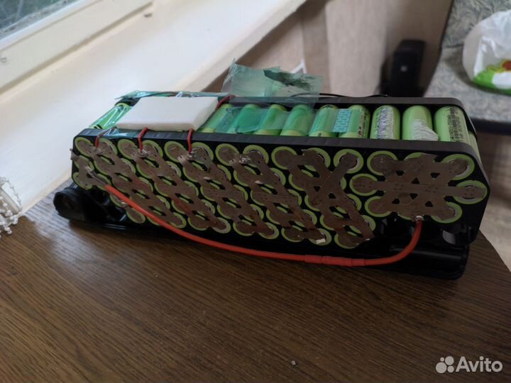 Аккумулятор для электровела 48v13s5p13ah+hailong