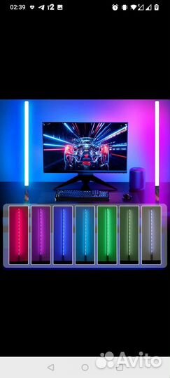 Luxceo RGB световой меч 120см, комплект 2шт