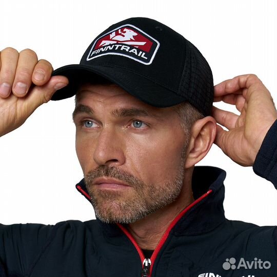 62471 Бейсболка Finntrail Cap 9611 graphite red
