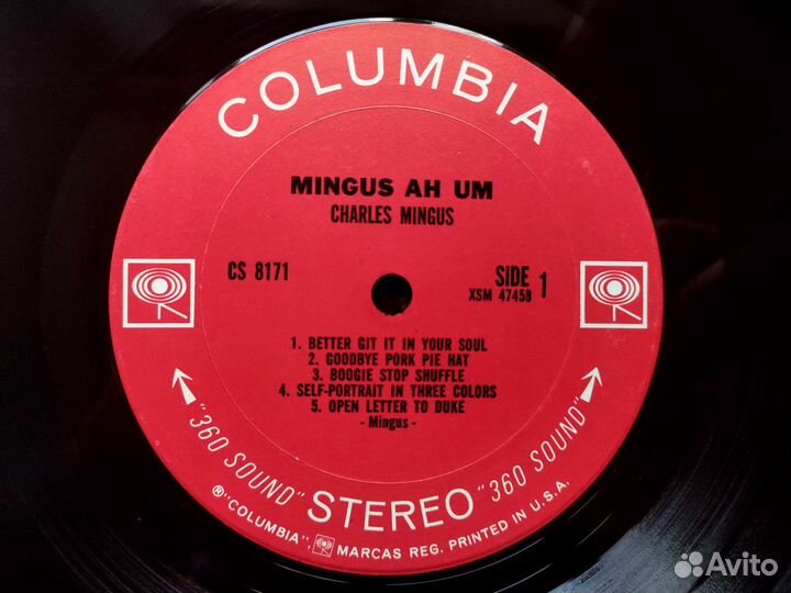 Charles Mingus – Mingus Ah Um – 2-eye US 1966 #3