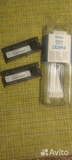 Оперативная память sodim ddr4 16GB 3200