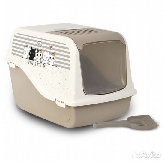 Туалет домик для кошек