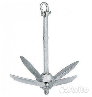Якорь для лодки складной