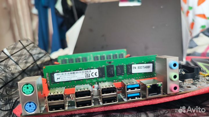 Платформа для сборки Xeon 2640 v4+ мп+ 16 Гб озу