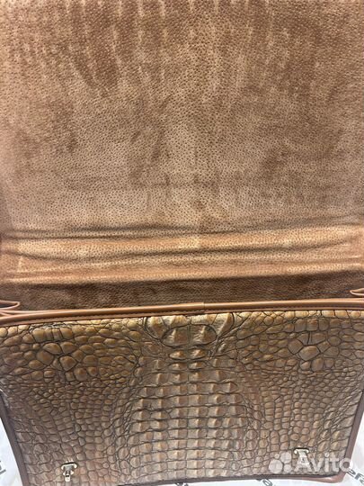 Портфель из кожи крокодила (Италия)