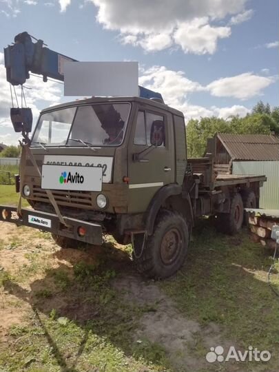 КАМАЗ 4310 с КМУ, 1988