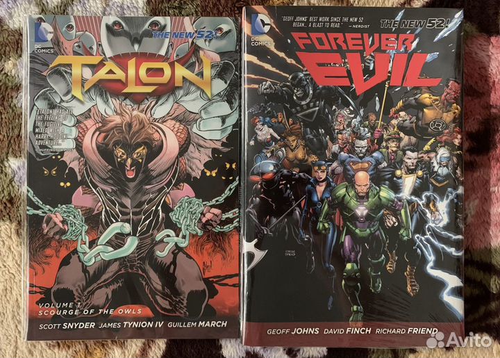 DC New52 (Superboy,Supergirl,Talon,Forever evil)