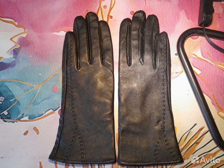 Перчатки натуральная кожа