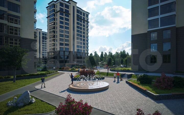 Своб. планировка, 79 м², 2/15 эт.