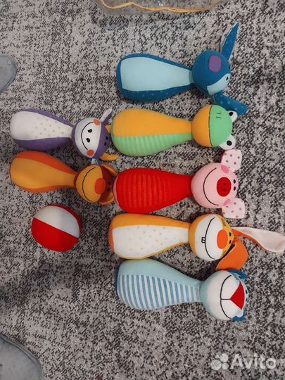 Детский боулинг мягкий