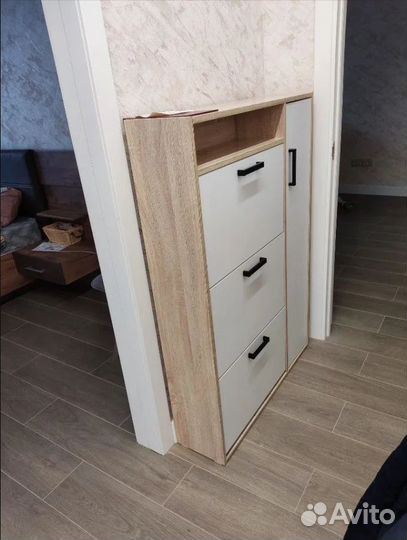 Обувница вместительная 18 пар, наличие склад