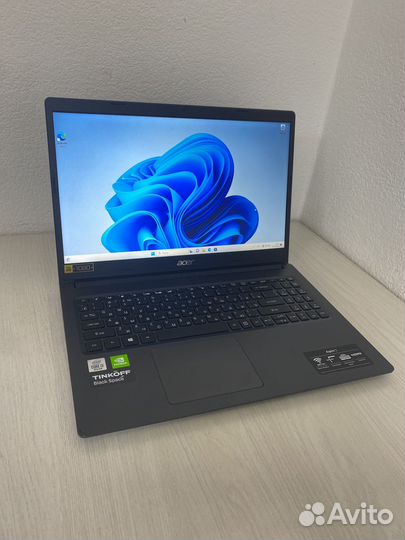 Acer intel Core i3-1005g1 nvidia mx330 ssd 8gb