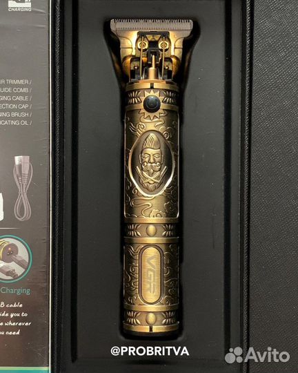 Триммер стрижки бороды и окантовки волос VGR V-085